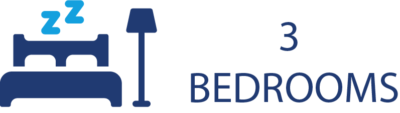 BedRoomIcons Lake House 3 bed rooms